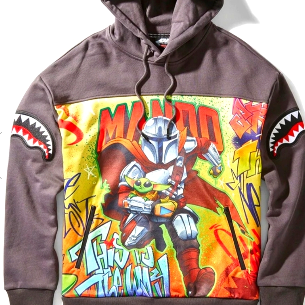 Sprayground Star Wars Mandalorian On The Run Hoody